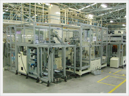 H-Power MDPS Assembly Line Made in Korea
